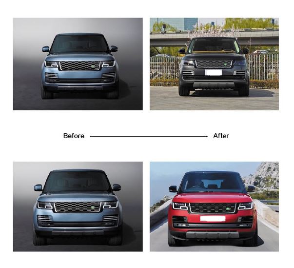 LAND ROVER RANGE ROVER VOGUE MODEL 2018-2020 SVA GRILLE KIT