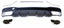 REAR DIFFUSER WITH EXHAUST TIPS for MERCEDES BENZ GLE 63 W166 AMG 2015 - 2019 FORZA PERFORMANCE Custom Fit
Set includes:
Rear Diffuser
Central Silver Trim Inserts
Black Exhaust Tips
Material: Plastic PP
NOTE: Professional installation is required.
