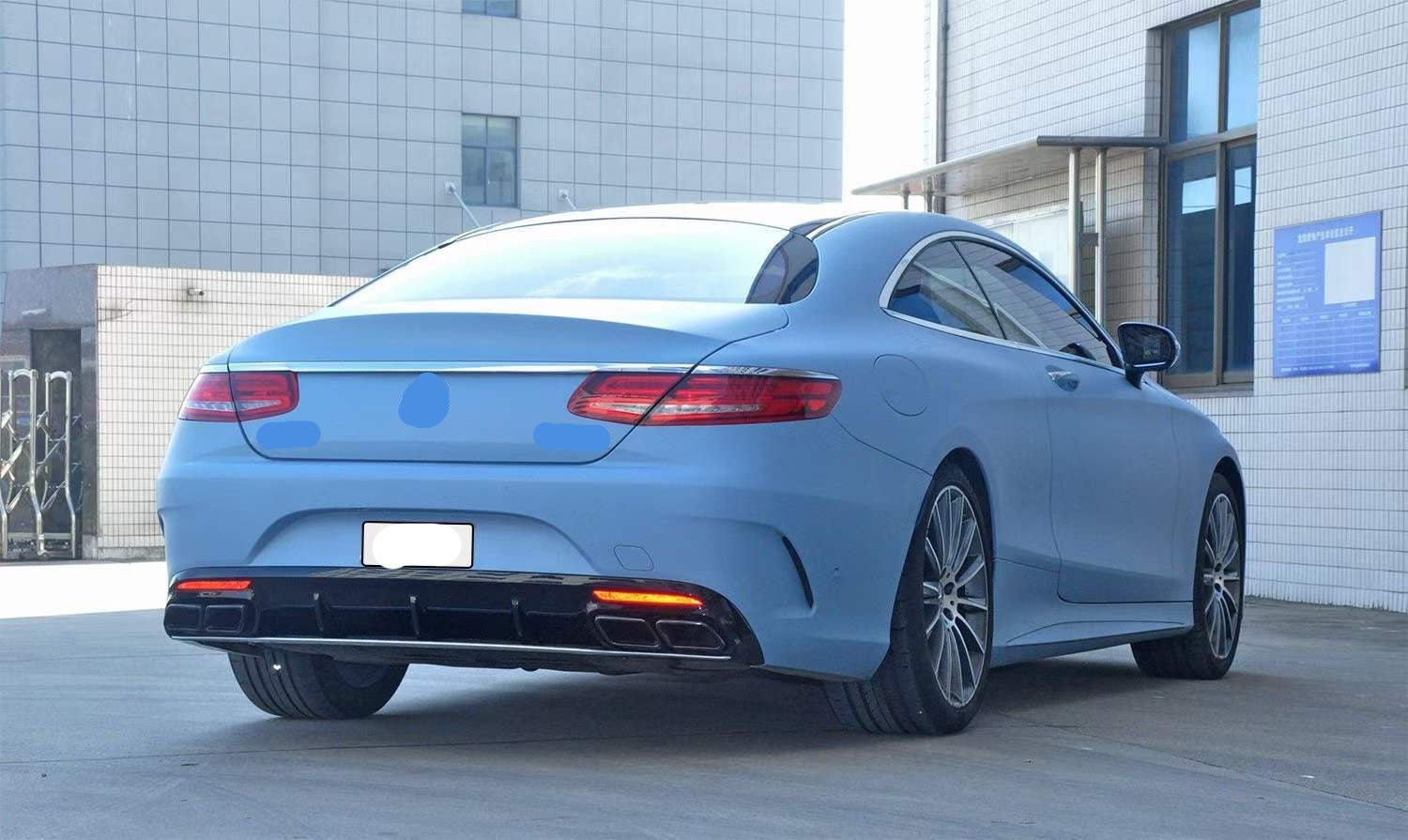 BODY KIT FOR MERCEDES BENZ S CLASS COUPE C217 2015 - 2021 UPGRADE KIT CONVERSION