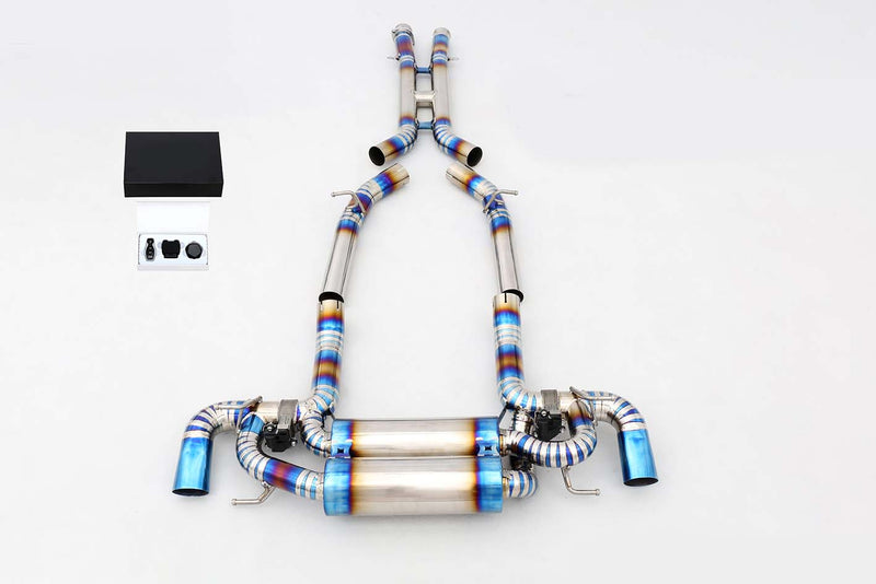 VALVED EXHAUST CATBACK MUFFLER for MERCEDES-BENZ SLS AMG 6.2NA 2011+