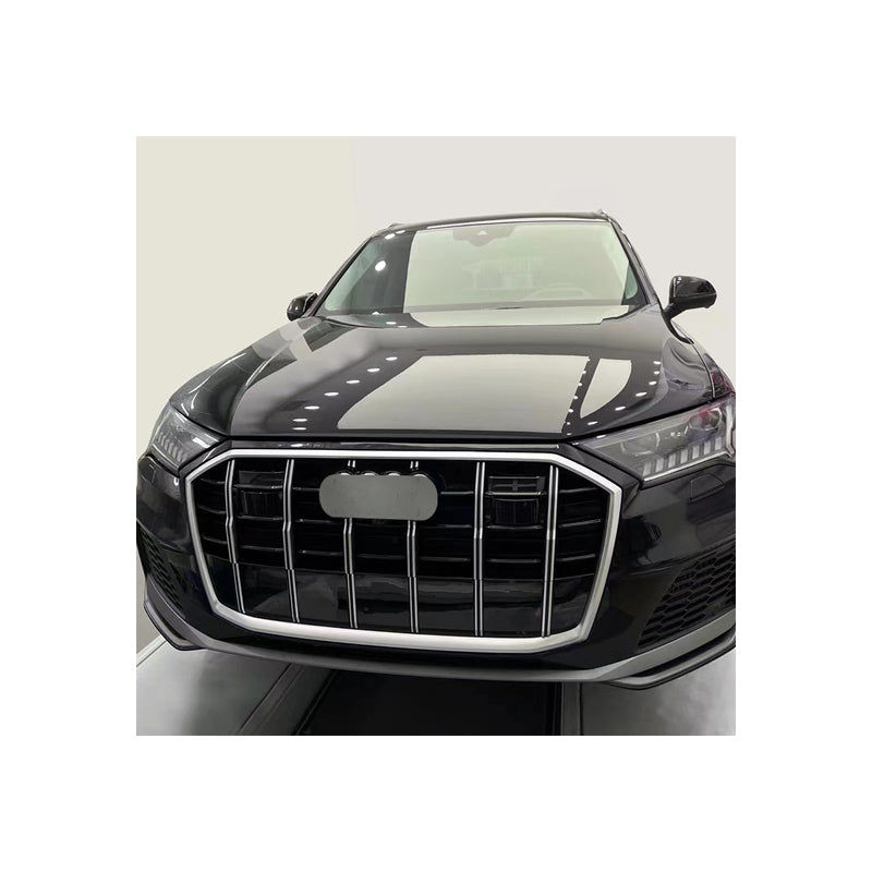 SQ7 STYLE FRONT GRILLE V2 for AUDI Q7 4M FACELIFT 2019 - 2024  Set includes:  Front Grille