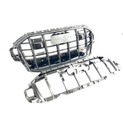 SQ7 STYLE FRONT GRILLE V2 for AUDI Q7 4M FACELIFT 2019 - 2024  Set includes:  Front Grille