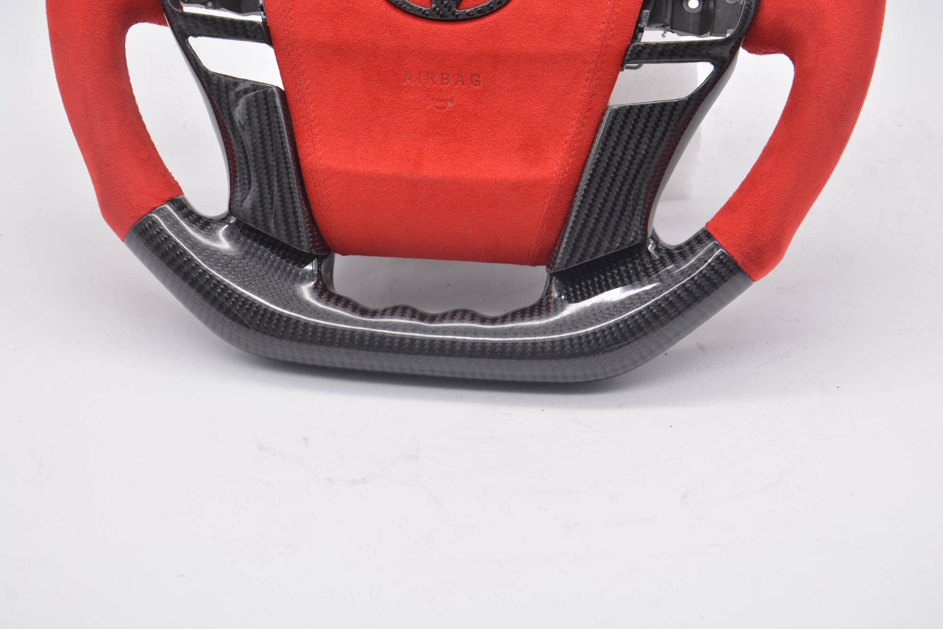 CUSTOM STEERING WHEEL for TOYOTA LAND CRUISER 100 200 PRADO 150 LC 100 200 PRADO 150
Contact us and we will make a steering wheel for your car with any your suggestion.
Features:
Bolt-on and PLUG and PLAY
Our material is: harmless, light, durable, Vibro-absorption
For an extra cost:
LCD display
Airbag
Airbag cover
Shift paddles
Any color of stitching
Any material as alcantara, carbon, leather
Heating and vibration function
Full customization according to your preference
Production time: 10 days