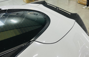 Dry Carbon Body Kit For McLaren GT 2013-2016  Set Include:  Front Lip Front Bumper OEM Part Fron Bumper Air Intake Cover Side Skirts Side Air Intake Cover Rear Diffuser Rear Diffuser Trims Rear Spoiler (2 types) Trunk/Hood Lid Panel Entrance Material: Dry Carbon