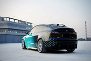 FORZA PERFORMANCE BODY KIT for TESLA Model Y Body Kit for Tesla Model Y  Set include:   Front bumper assembly with front lip Front hood Side skirts Wide fenders (can use without) Rear diffuser Trunk spoiler  Roof Spoiler Material: Carbon or PP