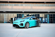 FORZA PERFORMANCE BODY KIT for TESLA Model Y Body Kit for Tesla Model Y  Set include:   Front bumper assembly with front lip Front hood Side skirts Wide fenders (can use without) Rear diffuser Trunk spoiler  Roof Spoiler Material: Carbon or PP