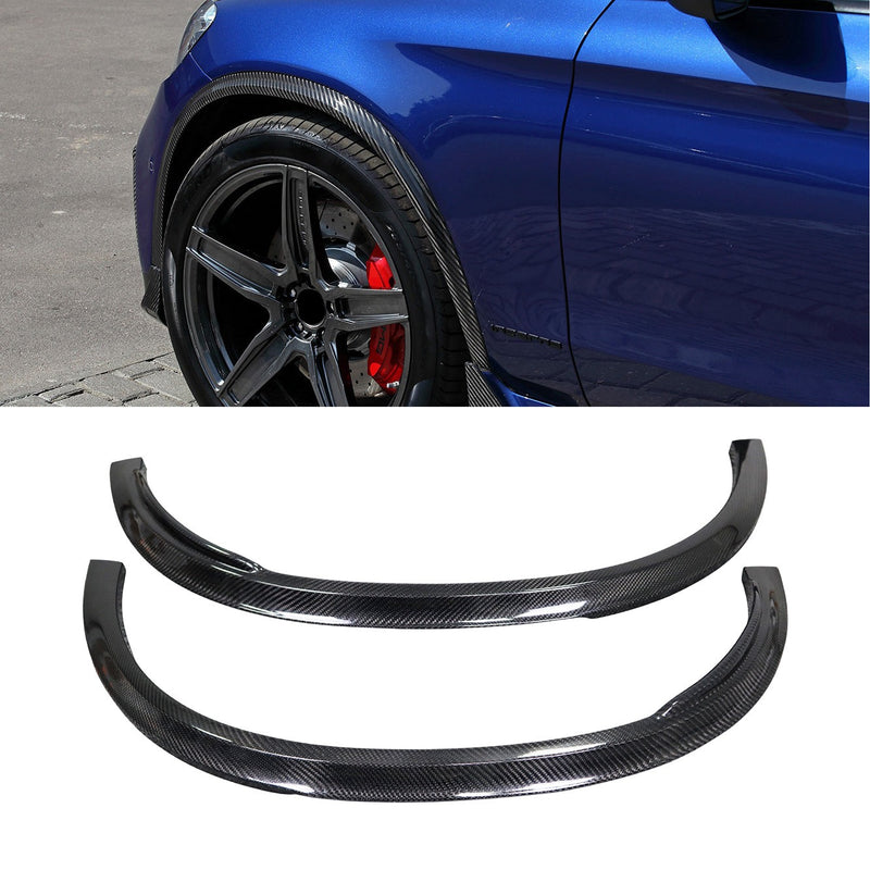 Carbon Fiber Car Bumpers Wheel Eyebrow for GLC 16-21