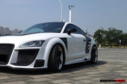 2006-2014 Audi TT/TTS DPRG Style Front Bumper rear side skirts aero body kit