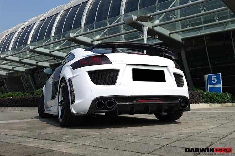 Genuine Darwinpro 2006-2014 Audi TT/TTS DPRG Rear Bumper front body kit aero diffuser grille