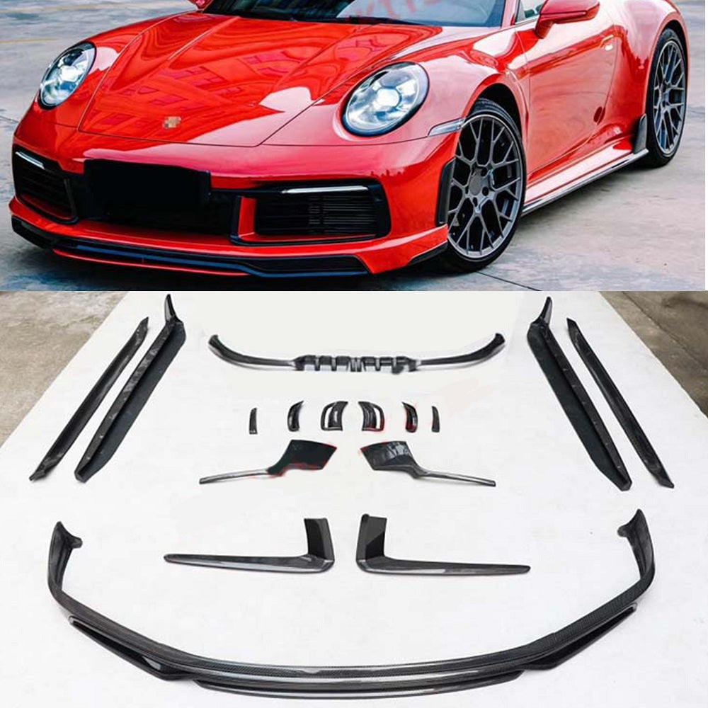 Carbon fiber body kit for Porsche 911 992 Carrera 4 S 4S 2019+