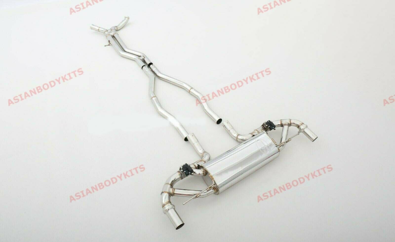 VALVED EXHAUST CATBACK MUFFLER for MERCEDES BENZ GL 550 500 X166 2013-16 (4.7)