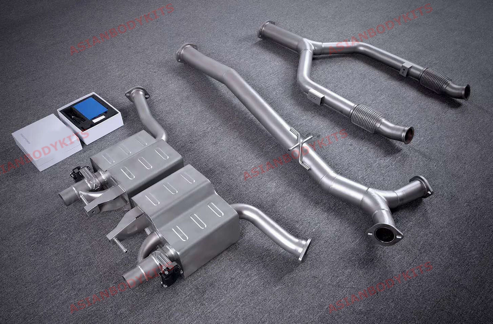 VALVED EXHAUST CATBACK for Mercedes Benz AMG W205 C205 C43