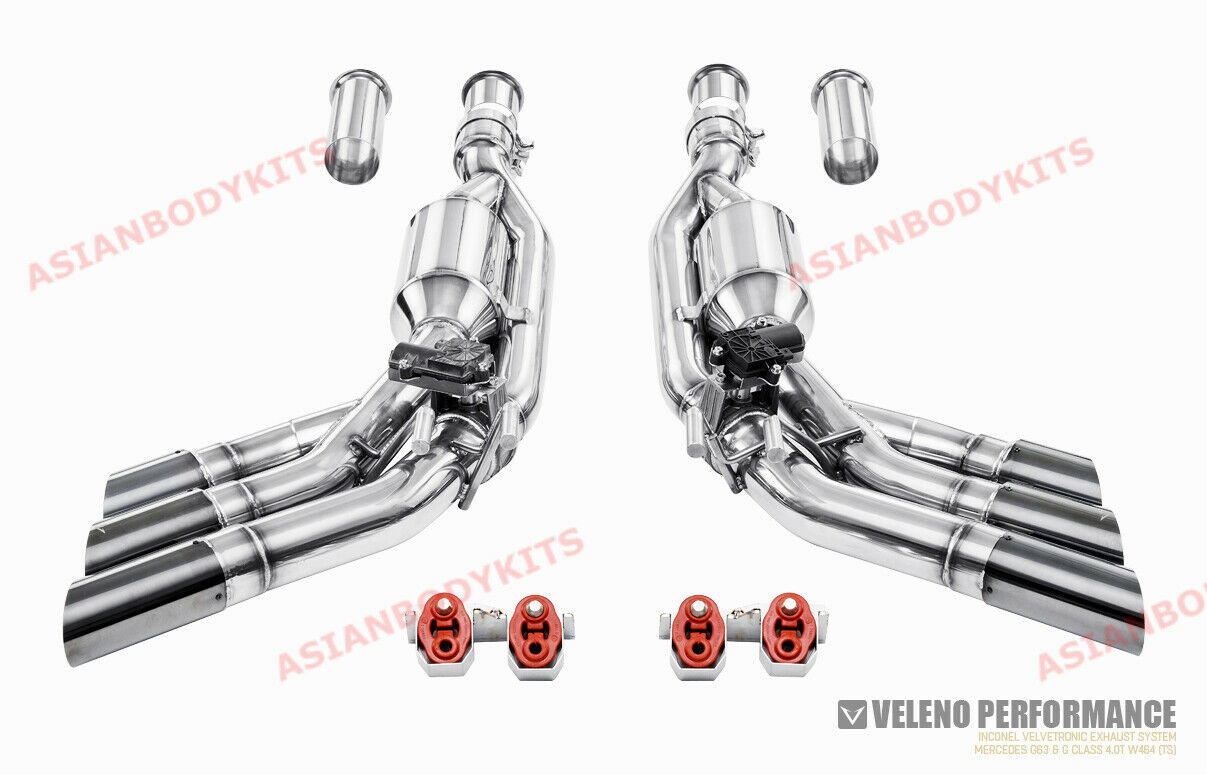 VALVED EXHAUST MUFFLER CATBACK for Mercedes Benz G-class AMG G63 G550 W463A W464 - Forza Performance Group
