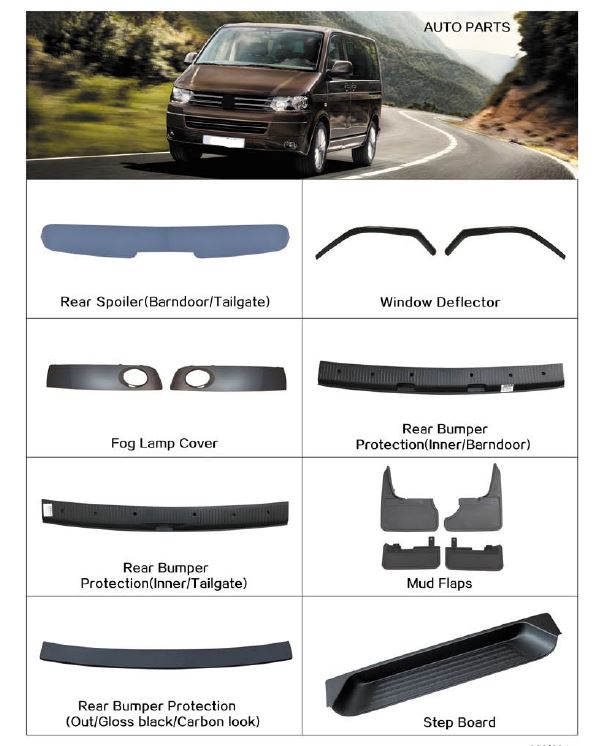 VOLKSWAGEN MULTIVAN PARTS T5 SERIES BODY KIT