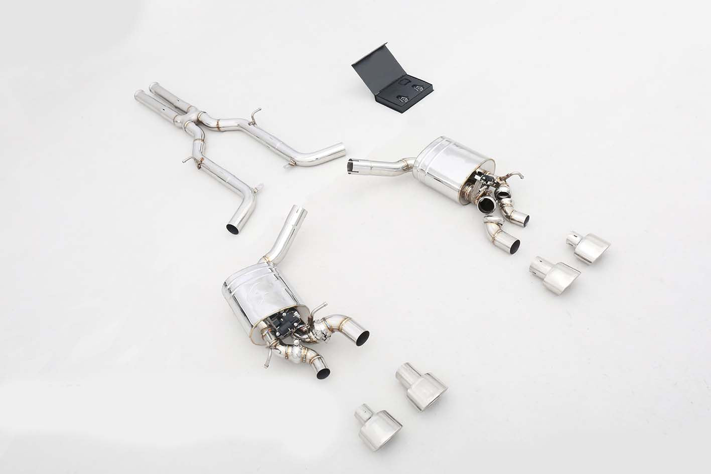 VALVED EXHAUST CATBACK MUFFLER for  Mercedes-Benz W204 C300 2010-2014