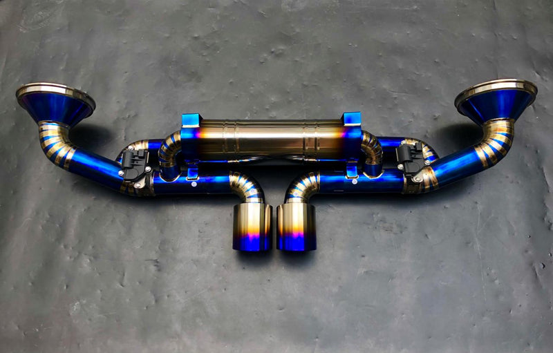VALVED EXHAUST CATBACK MUFFLER for PORSCHE 911 GT3 992 4.0T