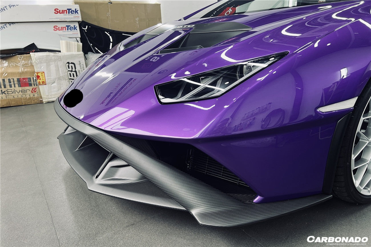 2021-UP Lamborghini Huracan STO Dry Carbon Fiber Down-Front Lip