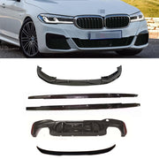 BODY KIT for BMW 5 SERIES G30 2021+  Set includes:   Front Lip Side Skirts Rear Diffuser