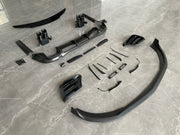 BODY KIT FOR MERCEDES BENZ S CLASS W223 2021+
Set includes:
Front Lip
Front Bumper Splitters
Spoiler
Rear Diffuser With Exhaust Tips
Material: Plastic PP
Note: Professional installation is required
