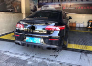 CARBON BODY KIT for MERCEDES-BENZ C-CLASS C238 C63 E63 2018+
Set includes:
Front Lip
Side Skirts
Rear Diffuser
Exhaust Tips
Material: Carbon Fiber 
NOTE: Professional installation is required
Contact us for pricing