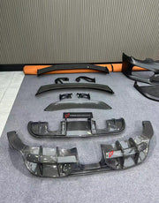 CONVERSION DRY CARBON BODY KIT for PORSCHE CAYMAN 718 981 2012 - 2016 UPGRADE TO GT4RS
Set includes:
Hood
Front Lip
Front Canards
Side Skirts
Rear Diffuser
Rear Spoiler
Material: Carbon
NOTE: Professional installation is required.
CONTACT US FOR PRICING
Payment ►
Visa
Mastercard
PayPal with a credit card (add 4.4% at checkout)
Payoneer
Cryptocurrency
Shipment ►
By express DHL/UPS/TNT/FedEx
To the local international airport
Special line by air
Special line by the sea
To Europe and the UK by train
P
