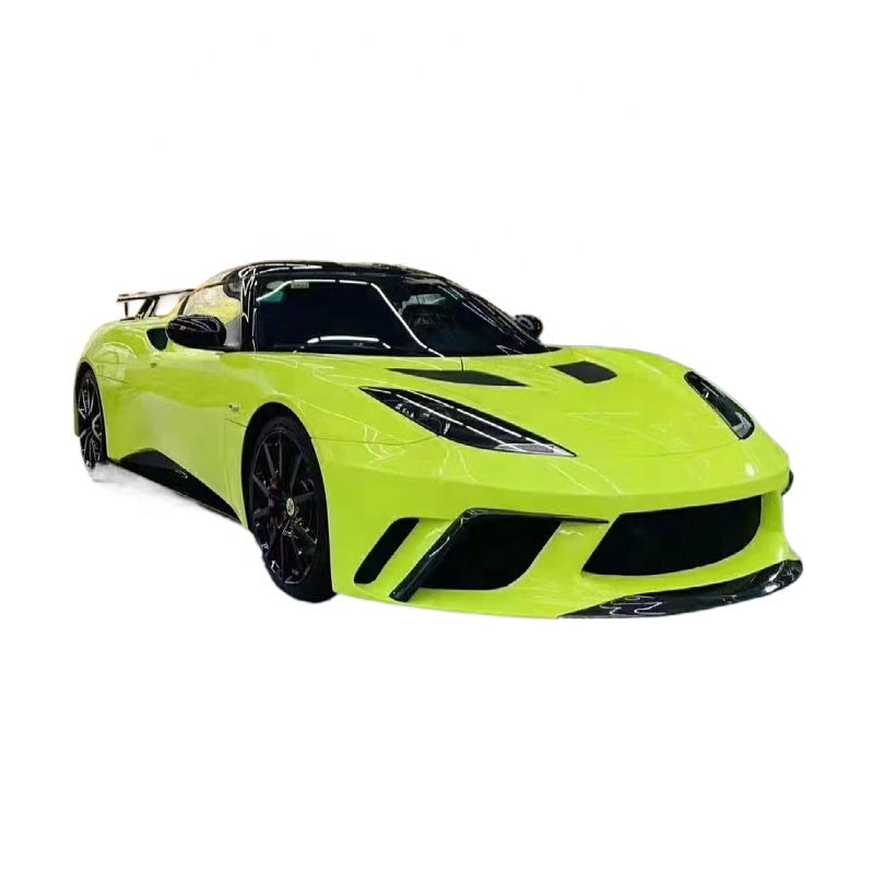 CARBON FIBER BODY KIT for LOTUS EVORA S 2009 - 2021
Set includes:
Front Bumper
Side Skirts
Rear Spoiler
Rear Bumper
Material: Carbon Fiber
Note: Professional installation is required.