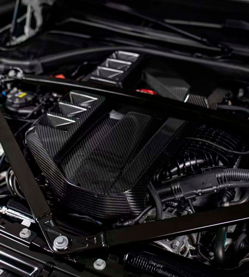 CARBON FIBER ENGINE COVER KIT for BMW G8X M2 M3 M4 2020+