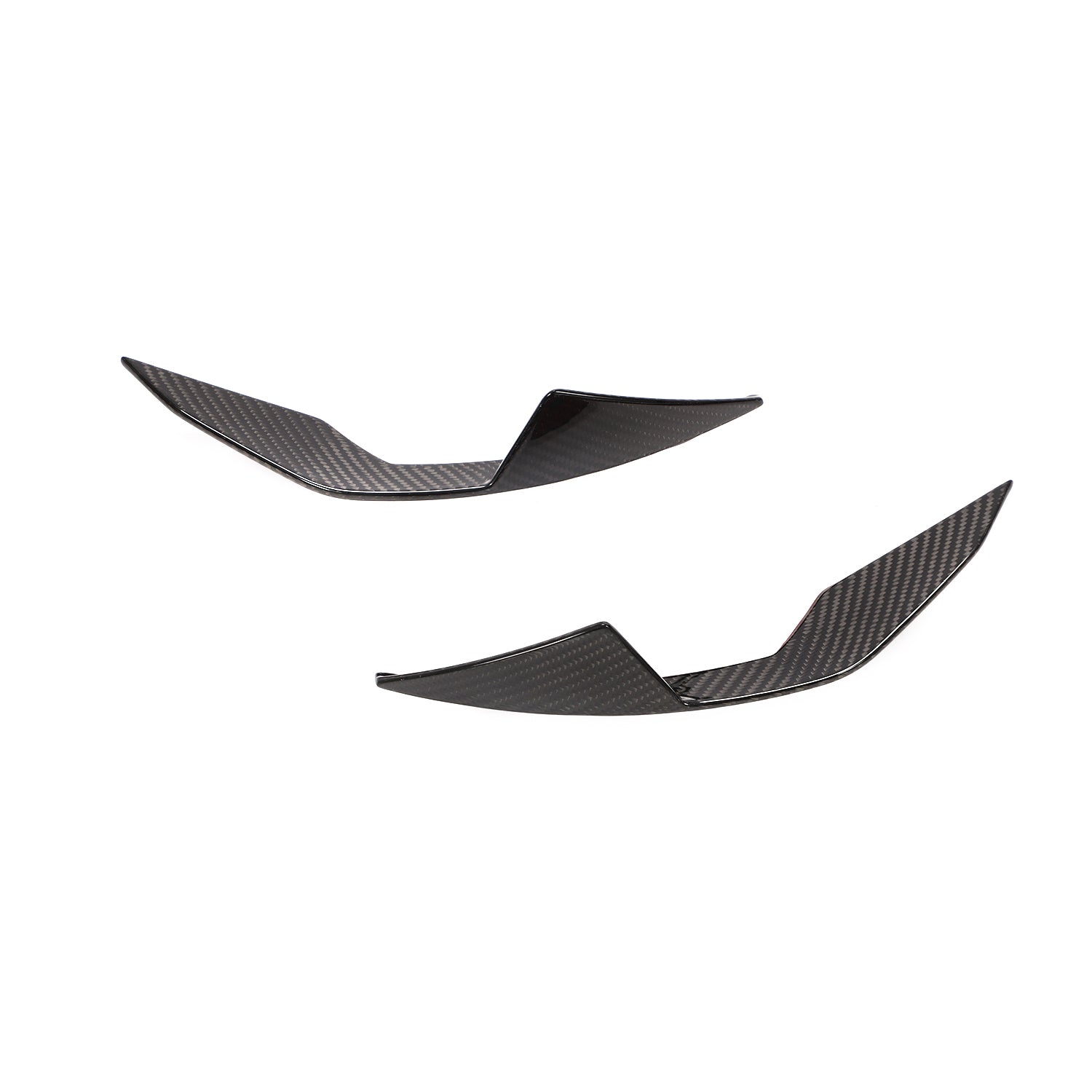 CARBON FIBER FRONT BUMPER CANARDS for BMW M3 G80 M4 G82 2021+