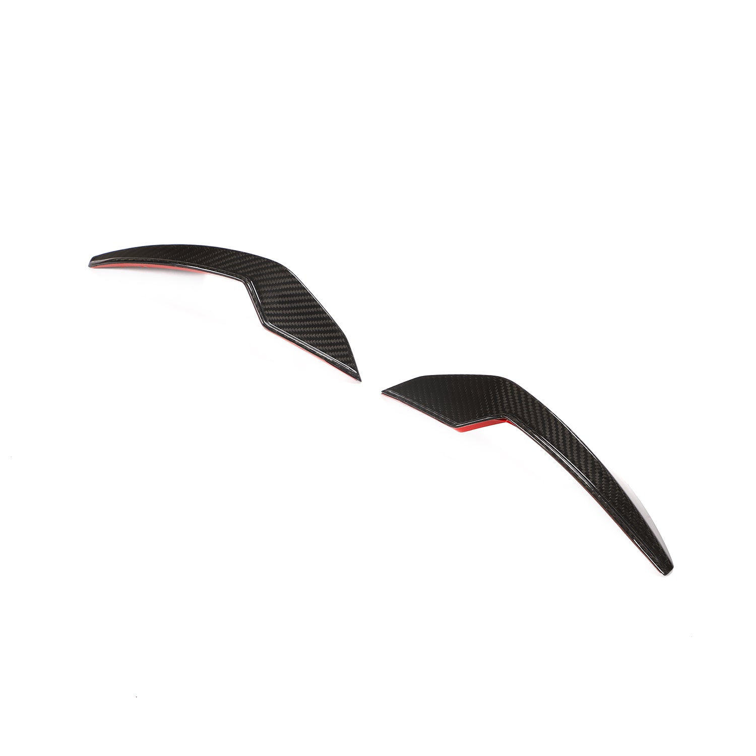 CARBON FIBER FRONT BUMPER CANARDS for BMW M3 G80 M4 G82 2021+