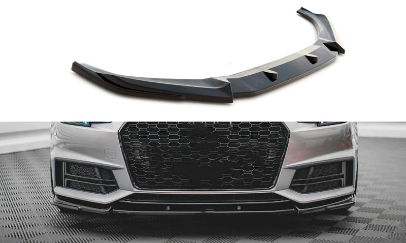 CARBON FIBER FRONT LIP for AUDI A4 S4 B9 2017+