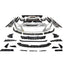 CONVERSION BODY KIT FOR AUDI R8 4S 2015 - 2018 TO R8 4S 2019+ Set includes: Front Bumper Assembly Front Grille Side Skirts Rear Bumper Assembly Rear Diffuser