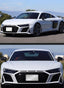 CONVERSION BODY KIT FOR AUDI R8 4S 2015 - 2018 TO R8 4S 2019+ Set includes: Front Bumper Assembly Front Grille Side Skirts Rear Bumper Assembly Rear Diffuser