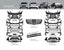 CONVERSION BODY KIT for MERCEDES BENZ S CLASS W222 2014 - 2020 UPGRADE to AMG S CLASS S63 S65 FACELIFT 2017 - 2020
Set includes:
AMG Front Bumper
AMG Rear Bumper
AMG Side Skirts
AMG Front Grille
NOTE: Professional installation is required