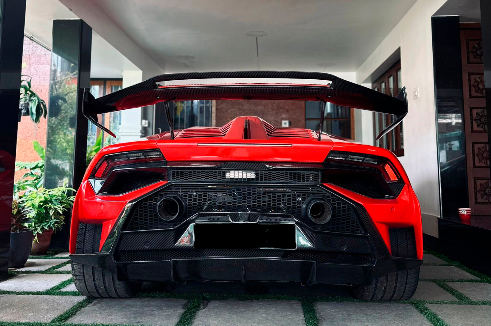 Conversion Carbon Body kit For Lamborghini Huracan LP580 LP610 to HURACAN STO
