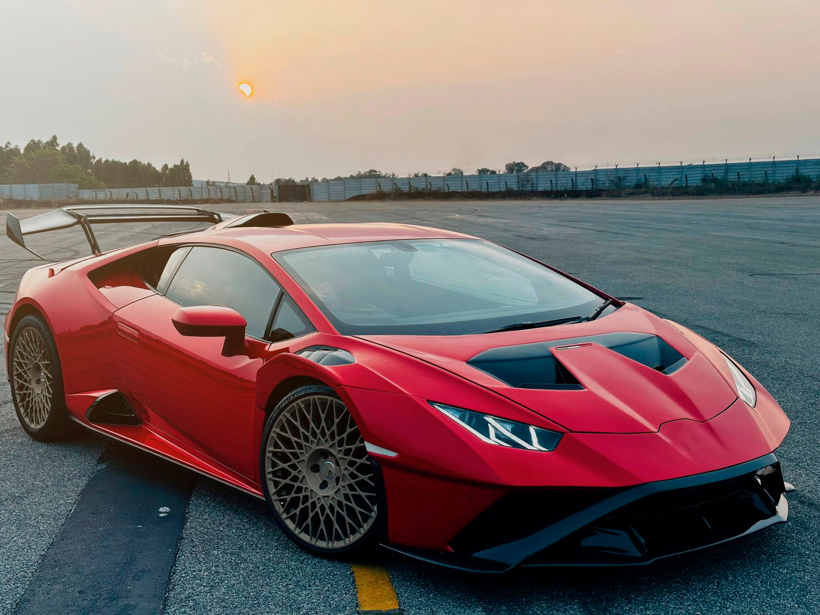 Conversion Carbon Body kit For Lamborghini Huracan LP580 LP610 to HURACAN STO