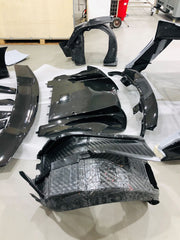 Conversion Dry Carbon Body Kit For McLaren P1 2013-2016 to P1 GTR  Set Include:  Front Lip Front Bumper OEM Part Fron Bumper Air Intake Cover Side Skirts Side Air Intake Cover Rear Diffuser Rear Diffuser Trims Rear Spoiler (2 types) Trunk/Hood Lid Panel Entrance Material: Dry Carbon  CONTACT US FOR PRICING  Note: Professional installation is required.