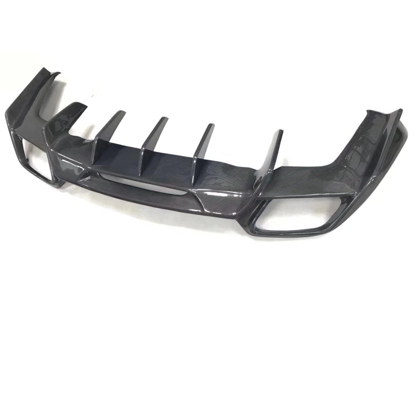 Carbon Fiber Rear Diffuser For AMG GT GTS R Style 2014 - 2017 C190