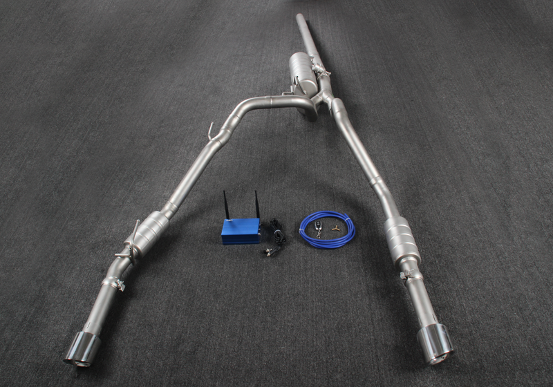 DODGE Ram 5.2L 2016+ VALVED EXHAUST CATBACK MUFFLER