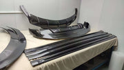 VORSTEINER DRY CARBON BODY KIT for Tesla Model 3  Set include:    Front lip Rear diffuser Spoiler Side Skirts Material: DRY Carbon