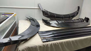 VORSTEINER DRY CARBON BODY KIT for Tesla Model 3  Set include:    Front lip Rear diffuser Spoiler Side Skirts Material: DRY Carbon