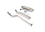 VALVED EXHAUST CATBACK MUFFLER for BMW G12 7 SERIES 740L 2.0T 2019 - 2022  Set includes:  Center Pipes Muffler with valves Valve control box with remote control (you may also reuse your factory exhaust valve motors)