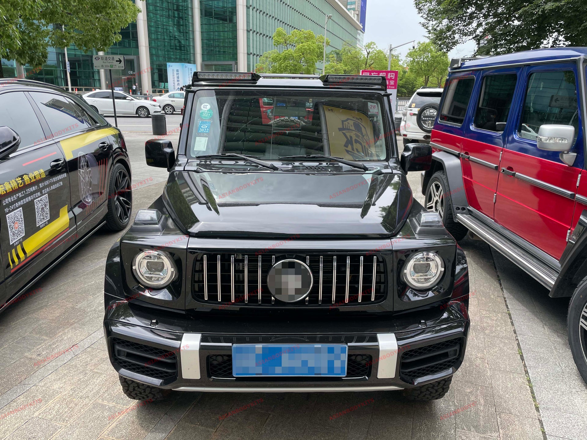 CONVERSION BODY KIT for SUZUKI JIMNY JB74W 2018+ UPGRADE to MERCEDES BENZ G CLASS G63
Set includes:
Front Bumper Assembly
Hood Bonnet
Front Grille
Front Fenders
Front Headlights
Front Headlight Covers
Roof Light Bar
Front Fender Flares
Side Skirts
Side Moldings
Rear Fender Flares
Rear Bumper Assembly
Roof Spoiler
Tail Lights
Material: Plastic PP and ABS
Note: Professional installation is required
Why “Contact Us for Pricing”?
We don’t display fixed prices because our goal is to offer you the most c