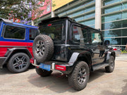 CONVERSION BODY KIT for SUZUKI JIMNY JB74W 2018+ UPGRADE to MERCEDES BENZ G CLASS G63
Set includes:
Front Bumper Assembly
Hood Bonnet
Front Grille
Front Fenders
Front Headlights
Front Headlight Covers
Roof Light Bar
Front Fender Flares
Side Skirts
Side Moldings
Rear Fender Flares
Rear Bumper Assembly
Roof Spoiler
Tail Lights
Material: Plastic PP and ABS
Note: Professional installation is required
Why “Contact Us for Pricing”?
We don’t display fixed prices because our goal is to offer you the most c