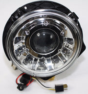 for Mercedes Benz G-class W463 Chrome LED Headlights Mans 1986 - 2006 G500 G55 - Forza Performance Group