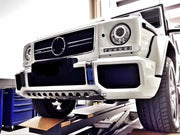 for Mercedes Benz W463 G class AMG G63 GUARD SKID PLATE for front bumper - Forza Performance Group