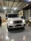 CONVERSION MERCEDES BENZ G CLASS W463A W464 G63 WIDE BODY KIT for MERCEDES BENZ G CLASS W463A W464 G350 G500 G550 2018 - 2024
Set includes:
Front Bumper Assembly
Front Grille with Emblem
Headlight Covers
Front Fender Flares
Rear Fender Flares
Material: Plastic PP
NOTE: Professional installation is required.