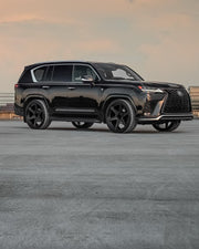 forgestar x6 Aftermarket Forged Wheels For LEXUS LX 600 LX600  Forza Performance Group - professional factory with high-technology production of forged wheels with split outer lip and inner barrel, step lip from 15 inch till 26 inches.  We can produce this wheel design or your wheel design in OEM wheels fitment specs  Or can produce in any wheels fitment specs as your requirements, we can provide and help you with wheels fitment question to your car.