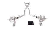 VALVED EXHAUST CATBACK MUFFLER for Jeep Cherokee SRT 3.0/3.6T