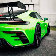 FULL DRY CARBON BODY KIT V3 for PORSCHE 911 992 2018+  Set includes:  Front Lip Front Bumper Vents Side Skirts Hood/Bonnet Spoiler Rear Bumper Mirror Covers Trunk Spoiler Exhaust Tips