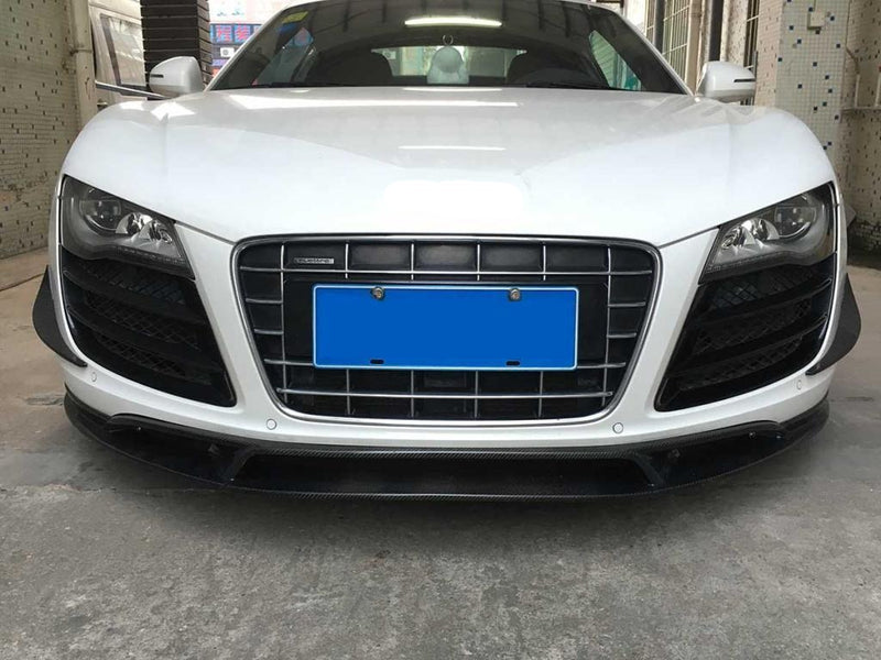 CARBON FIBER FRONT LIP FOR AUDI R8 TYPE 42 2007 - 2015